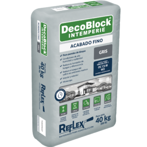 DecoBlock® Intemperie Acabado Gris Fino