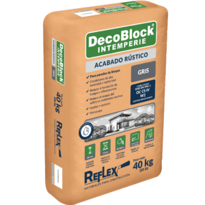 DecoBlock® Intemperie Acabado Gris Rústico