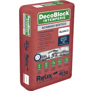 DecoBlock® Intemperie Acabado Blanco Rústico
